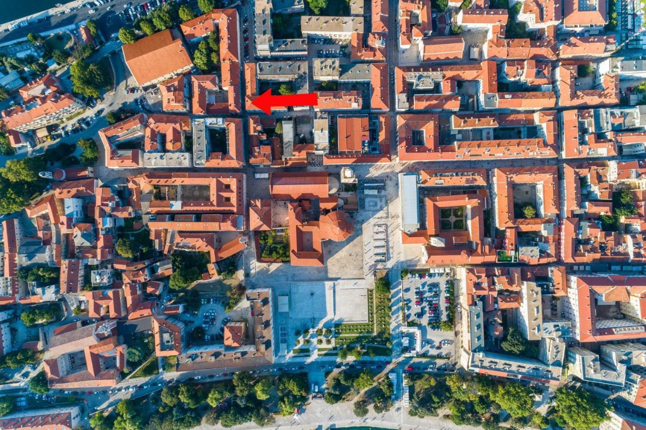 History Apartments Center Zadar Bagian luar foto