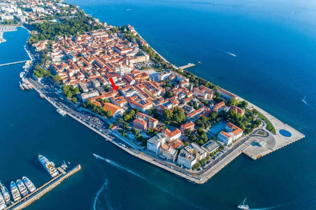 History Apartments Center Zadar Bagian luar foto